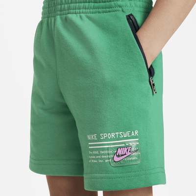 Nike Sportswear Paint Your Future Little Kids' French Terry Shorts