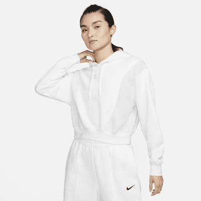 Nike Air Women's Oversized Crop Fleece Hoodie