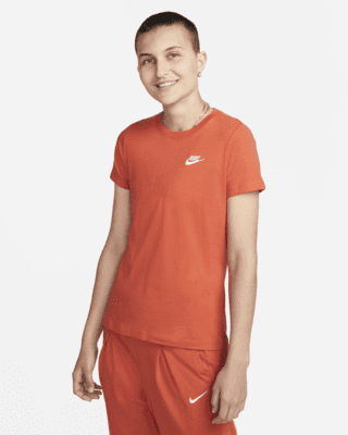 nike orange shirt womens