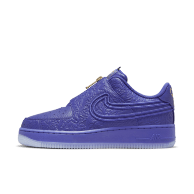 purple blue air force 1