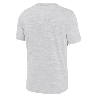 Ohio State Buckeyes Velocity Baseball Wordmark Stack Men's Nike Dri-FIT College T-Shirt