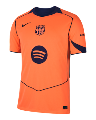 Мужские джерси Robert Lewandowski Barcelona 2025/26 Stadium Third Nike Dri-FIT Soccer Jersey