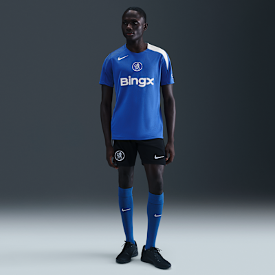 Chelsea F.C. Strike Third Men's Nike Dri-FIT Total 90 Football Short-Sleeve Top