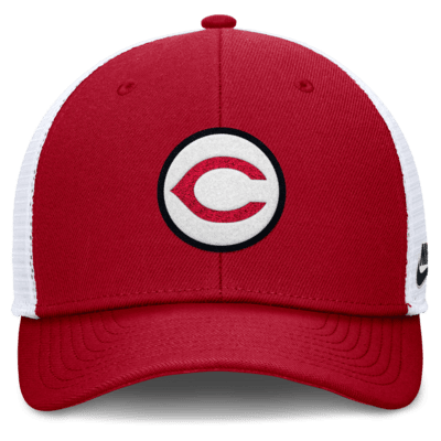 Cincinnati Reds Cooperstown Rise Men's Nike Dri-FIT MLB Trucker Adjustable Hat