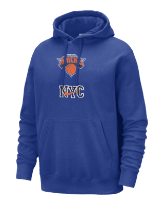 Мужское худи New York Knicks Club Fleece City Edition Nike NBA Pullover Hoodie