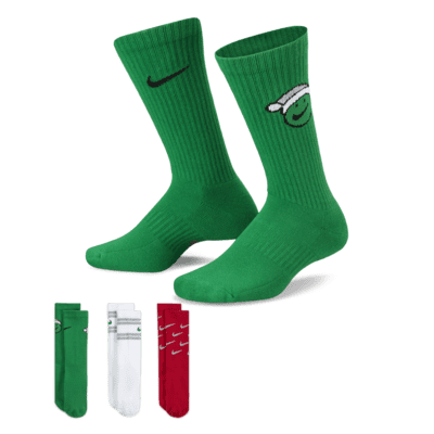 Green best sale nike socks