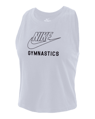 Женские  Nike Swoosh Gymnastics Cropped Tank Top