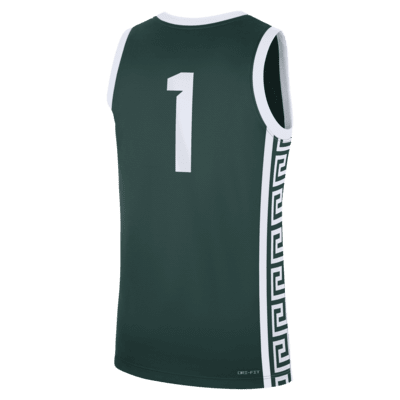 Michigan State Spartans Replica Men's Nike College Basketball Jersey