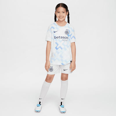 Short de foot Replica Nike Dri-FIT Inter Milan 2025/26 Stadium Extérieur pour ado
