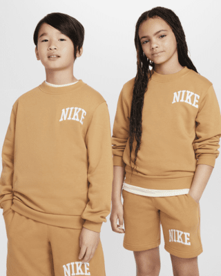 Подростковый свитшот Nike Sportswear Club Big Kids' French Terry Crew-Neck