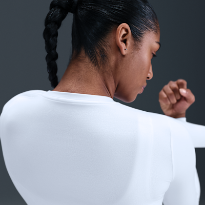 Dámské tričko Nike One Fitted Dri-FIT s dlouhým rukávem