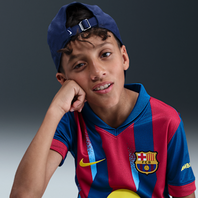 FC Barcelona 2025/26 Stadium Fourth Big Kids' Nike Dri-FIT Football Replica Shirt