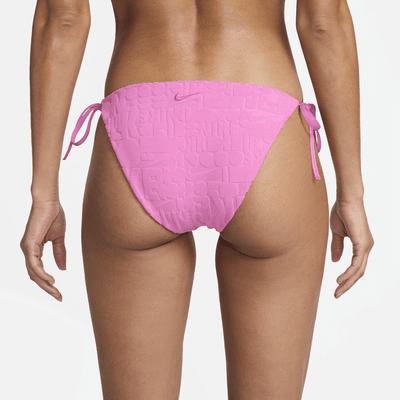 Parte de abajo de bikini con cordones para mujer Nike Swim Retro Flow