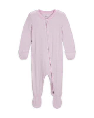 Детские  Nike Baby (0-9M) Striped Footed Coverall