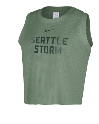 Женские  Seattle Storm Nike WNBA Mesh Tank Top