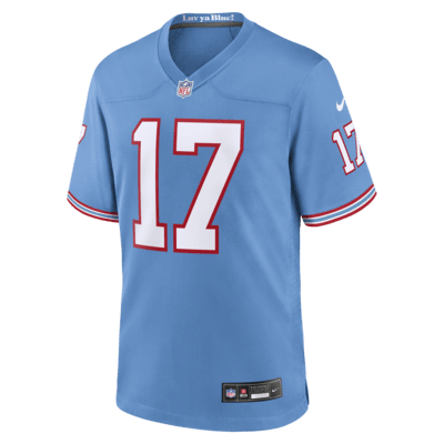 Jersey de fútbol americano Nike de la NFL Game para hombre Ryan Tannehill Tennessee Titans