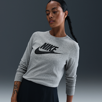 Nike Sportswear Club Essentials Women's Long-Sleeve Logo T-Shirt