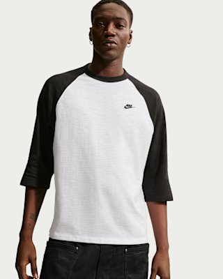Мужские  Nike Sportswear Club 3/4-Sleeve Raglan Top
