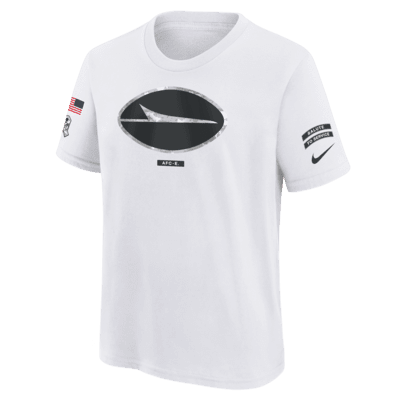 Playera Nike Dri-FIT de la NFL para niños talla grande New York Jets Salute to Service Primary Edge Legend