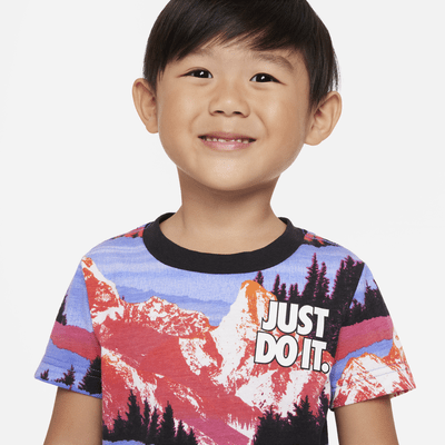 Nike Snowscape Printed Tee Toddler T-Shirt