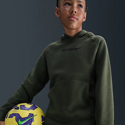 Paris Saint-Germain Air Older Kids' Nike Football Pullover Hoodie