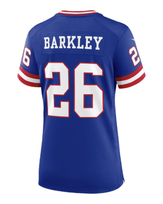 Youth Nike Saquon Barkley White New York Giants Color Rush Player Game  Jersey