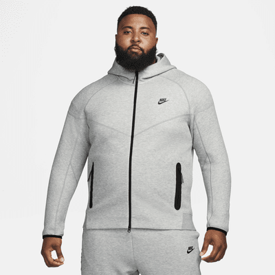 Pánská mikina s kapucí a dlouhým zipem Nike Sportswear Tech Fleece Windrunner