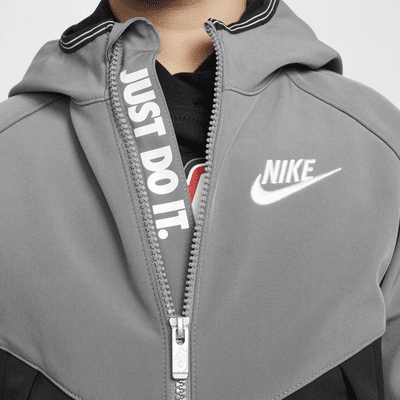 Chamarra ligera Futura para niños talla pequeña Nike