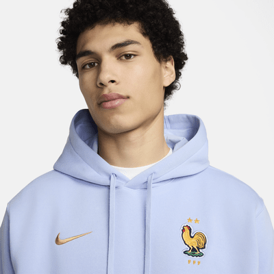 Hoodie pullover de futebol Nike Club FFF para homem