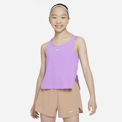 Nike Dri-FIT One Big Kids' (Girls') Training Tank Top. Nike.com