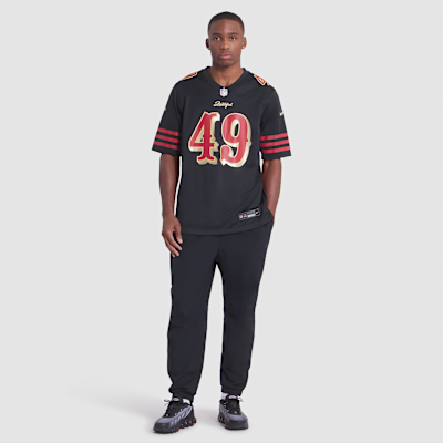 Jersey Nike de la NFL Game para hombre The Faithful San Francisco 49ers Rivalries Collection