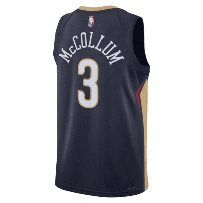 Jersey Nike Dri-FIT de la NBA Swingman para hombre New Orleans Pelicans Icon Edition 2022/23