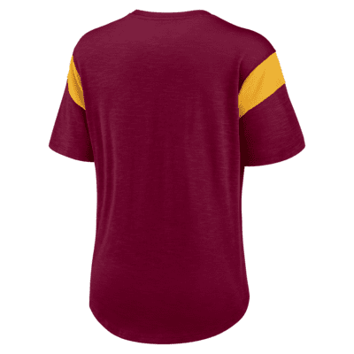 Nike Women's Burgundy Washington Football Team Logo Essential T