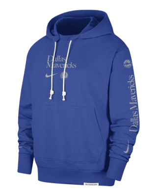 Мужское худи Dallas Mavericks Standard Issue Courtside Nike Dri-FIT NBA Hoodie