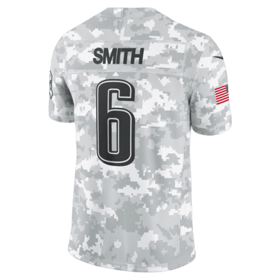 DeVonta Smith Philadelphia Eagles Salute to Service Men's Nike Dri-FIT NFL Limited Jersey