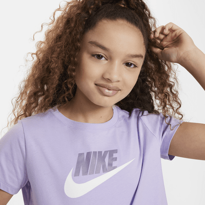 Nike Sportswear Older Kids' (Girls') Cropped T-Shirt