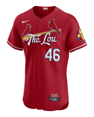 Мужские джерси Paul Goldschmidt St. Louis Cardinals City Connect Nike Dri-FIT ADV MLB Elite Jersey