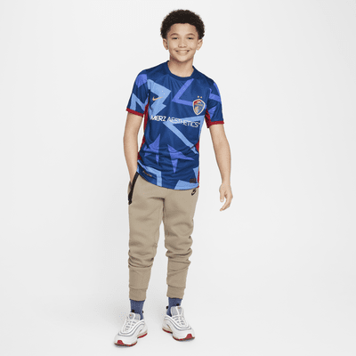 Jersey Nike Dri-FIT de la NWSL tipo réplica para niños talla grande North Carolina Courage 2024 Stadium Primary