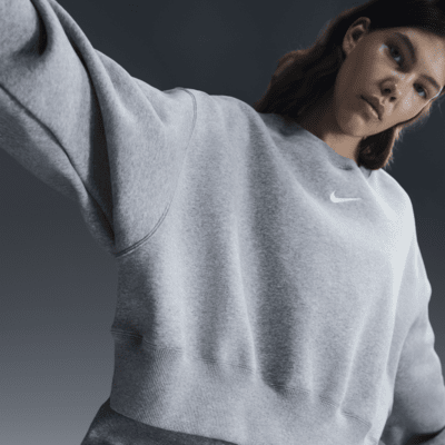 Nike Sportswear Phoenix Fleece extra oversized sweatshirt met ronde hals voor dames