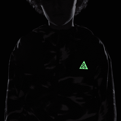 Nike ACG "Wolf Tree" Big Kids' Full-Zip Hoodie