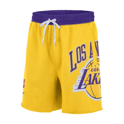 Laker Basketball Shorts for Men Women Various Styles Retro Embroidered Pocket Edition Sports Shorts