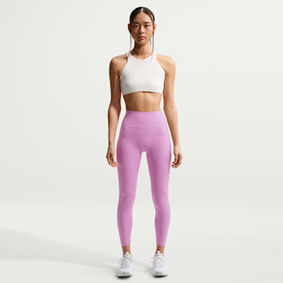 나이키 젠비 여성 하이웨이스트 7/8 노 프론트 심 레깅스