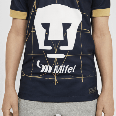 Jersey de fútbol Nike Dri-FIT Replica de los Pumas UNAM visitante 2024/25 Stadium para niños talla grande