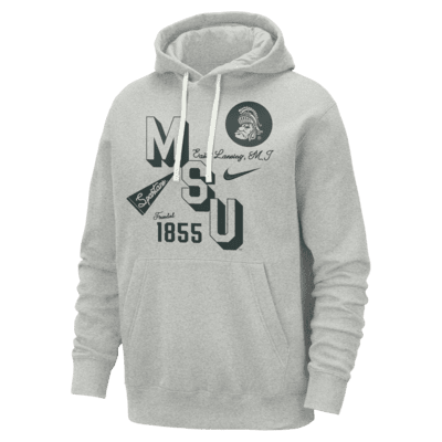 Michigan State Club Men's Nike College Hoodie. Nike.com