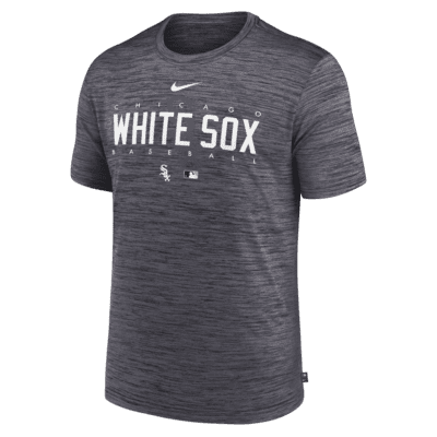 Black Nike Mlb Dri-Fit Chicago White Sox T-Shirt