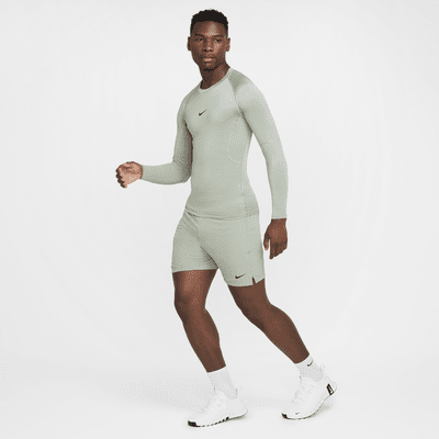 Haut de fitness ajusté à manches longues Dri-FIT Nike Pro pour homme