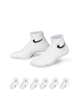 Детские носки Nike Dri-FIT Performance Basics Little Kids' Ankle Socks (6 Pairs)