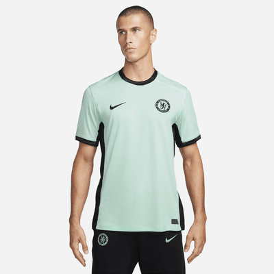 Chelsea FC Travel Men's Nike Short-Sleeve Soccer Top.