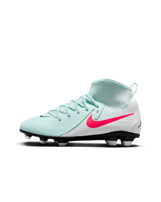 Подростковые  Nike Jr. Phantom Luna 2 Club Little/Big Kids' MG High-Top Soccer Cleats