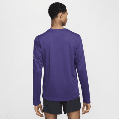 Playera de cuello redondo de correr Dri-FIT para hombre Nike Element